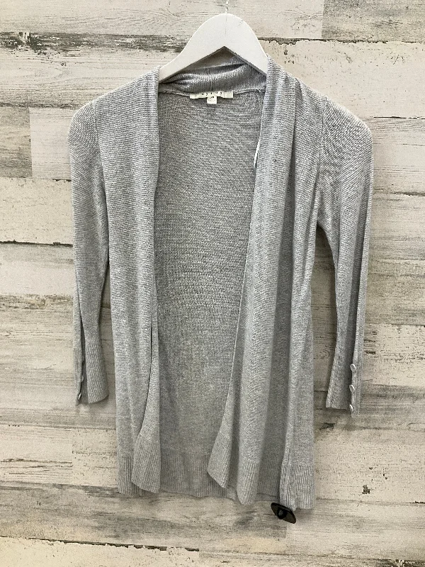 Cardigan By Cyrus Knits In Grey, Size: Xs