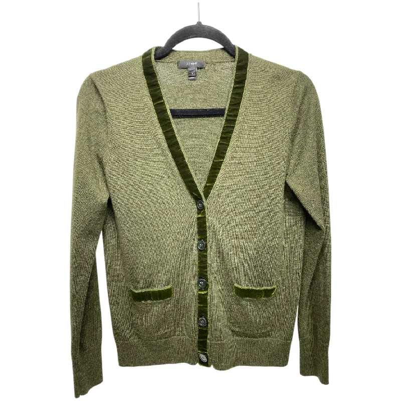 Cardigan By J. Crew In Green, Size: S