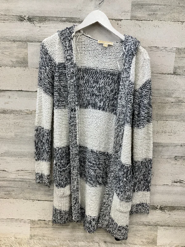 Cardigan By Michael Kors In Black & White, Size: Xs