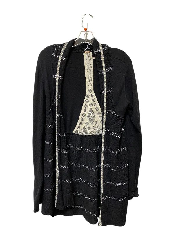 Cardigan By Free People In Black, Size: L