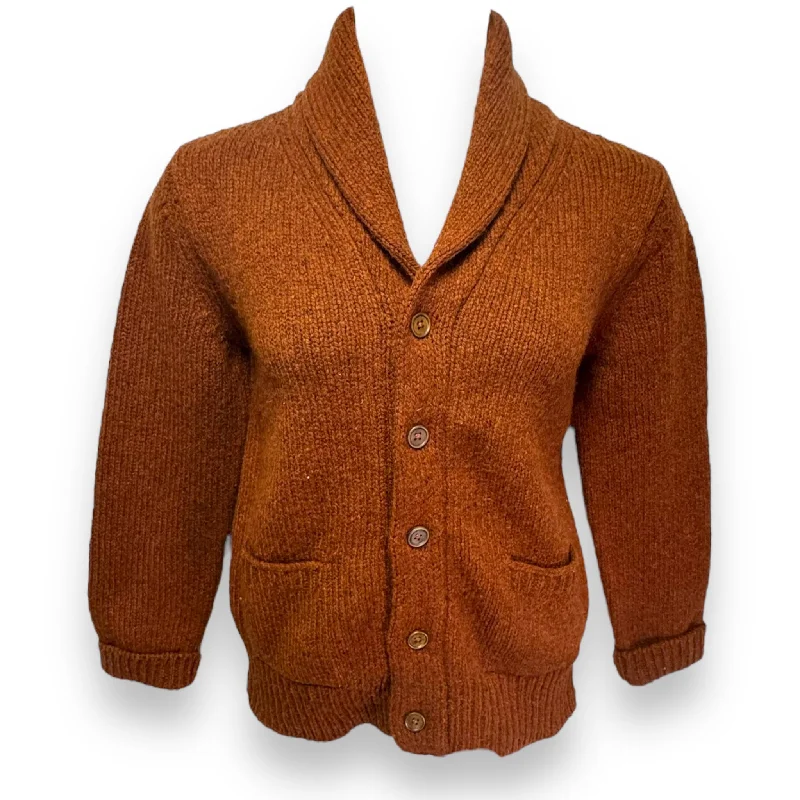 Sweater Cardigan By Imogene and Willie In Brown, Size: M