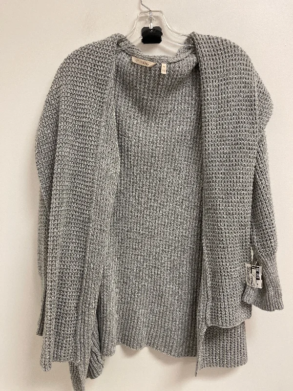 Cardigan By Soft Surroundings In Grey, Size: Mp