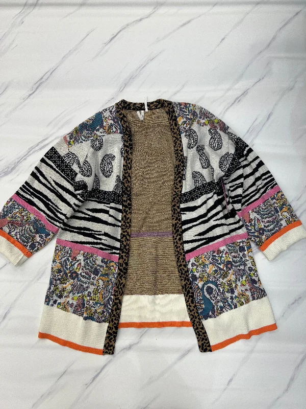 Sweater Cardigan By Anthropologie In Multi-colored, Size: S