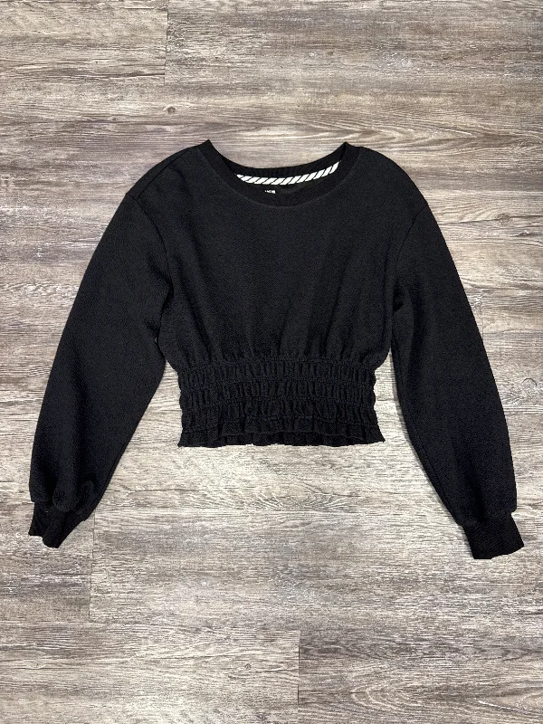 Top Long Sleeve By Maeve In Black, Size: S