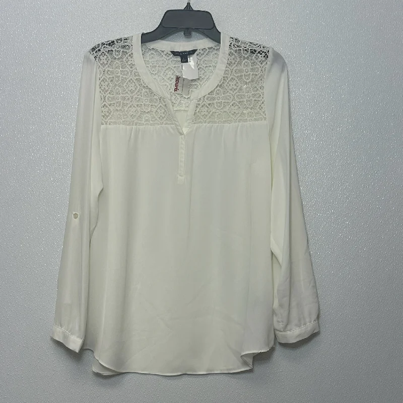 Top Long Sleeve By Zac And Rachel  Size: L