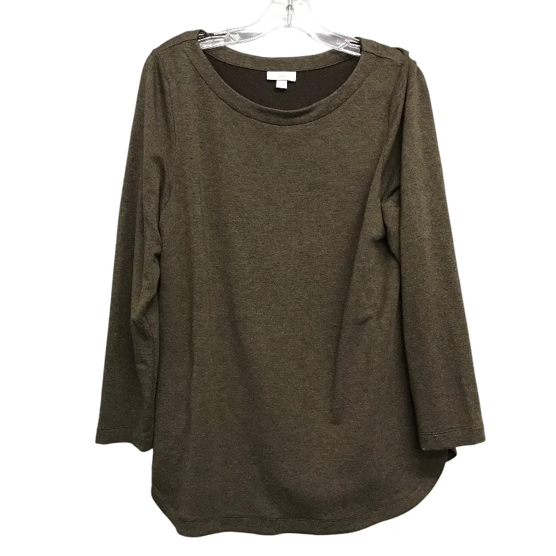 Top Ls By J. Jill In Green, Size:L