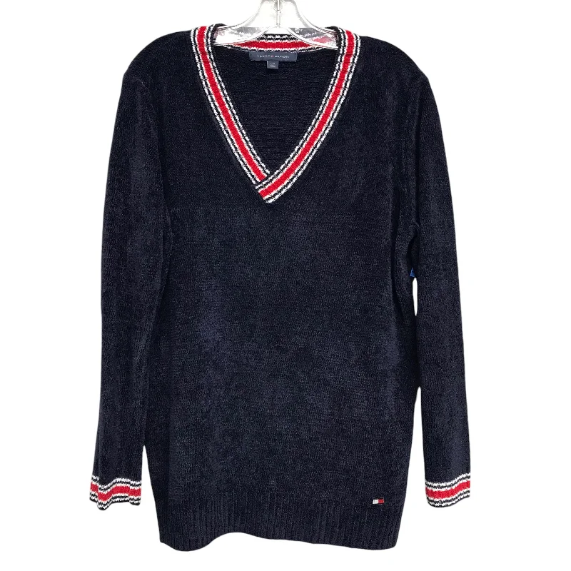 Top Ls By Tommy Hilfiger In Navy, Size:L