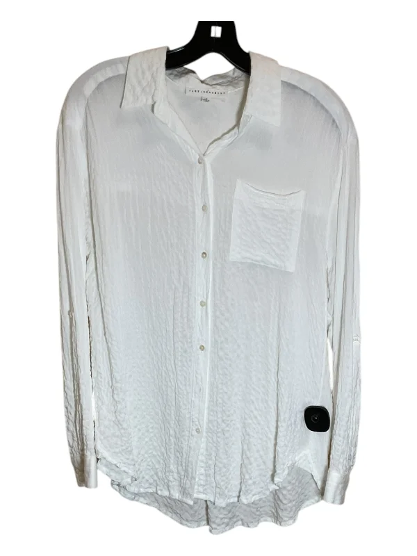 Tunic Long Sleeve By Jane And Delancey In White, Size: S