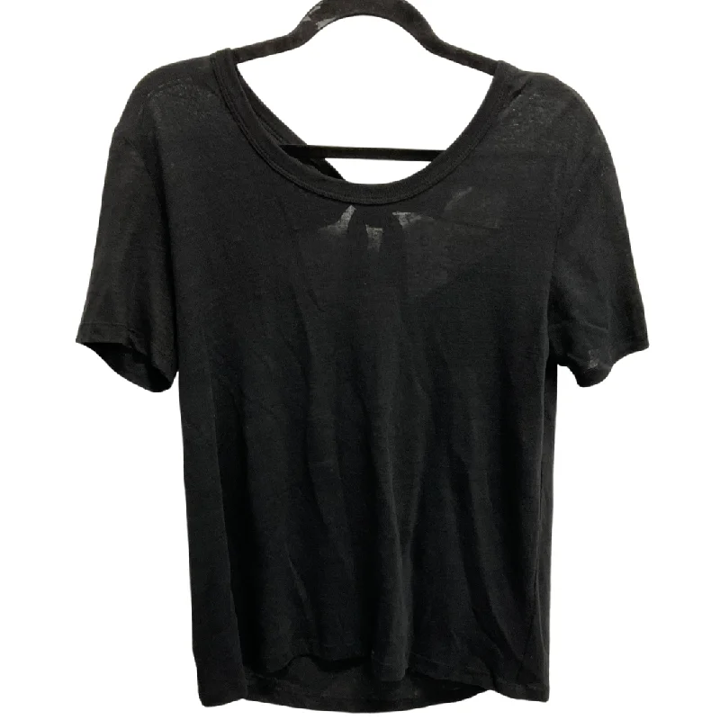 Top Short Sleeve Basic By Alc In Black, Size: Xs