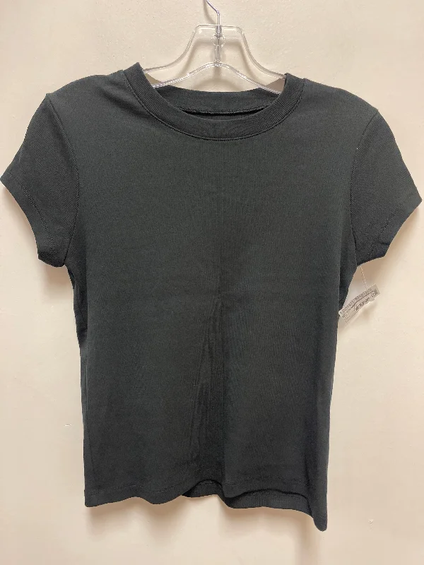 Top Short Sleeve By Madewell In Black, Size: M