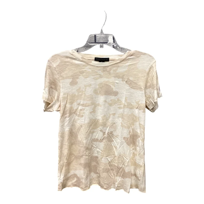 Top Short Sleeve By Sanctuary In Camouflage Print, Size: S