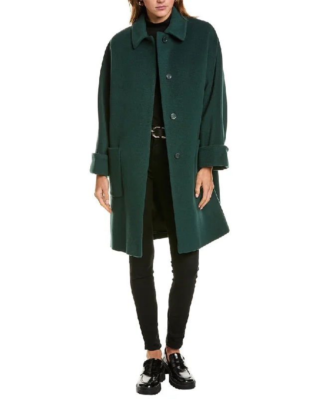 Cinzia Rocca Icons Medium Wool & Cashmere-Blend Coat