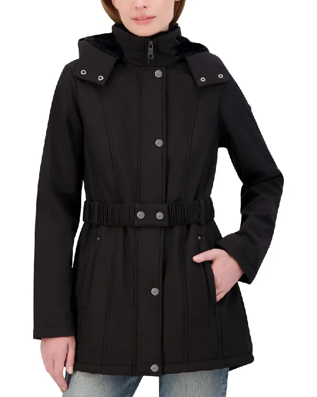 Nautica Belted Softshell Jacket