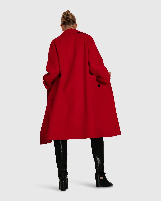 Rumour Has It Oversized Wool Blend Coat