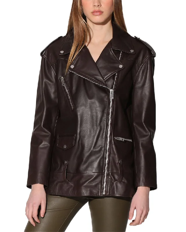 Walter Baker Emery Leather Jacket