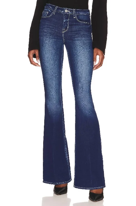 Bell High Rise Flare Jean In Frisco