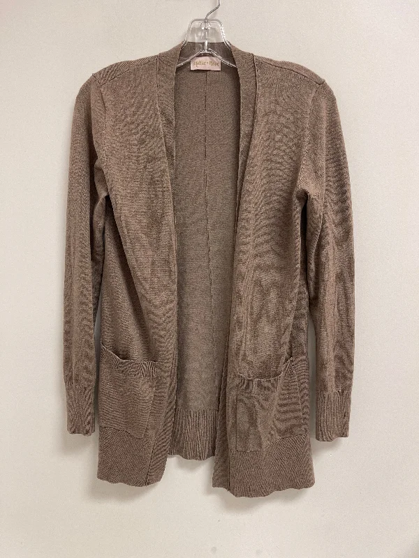 Cardigan By Clothes Mentor In Brown, Size: M