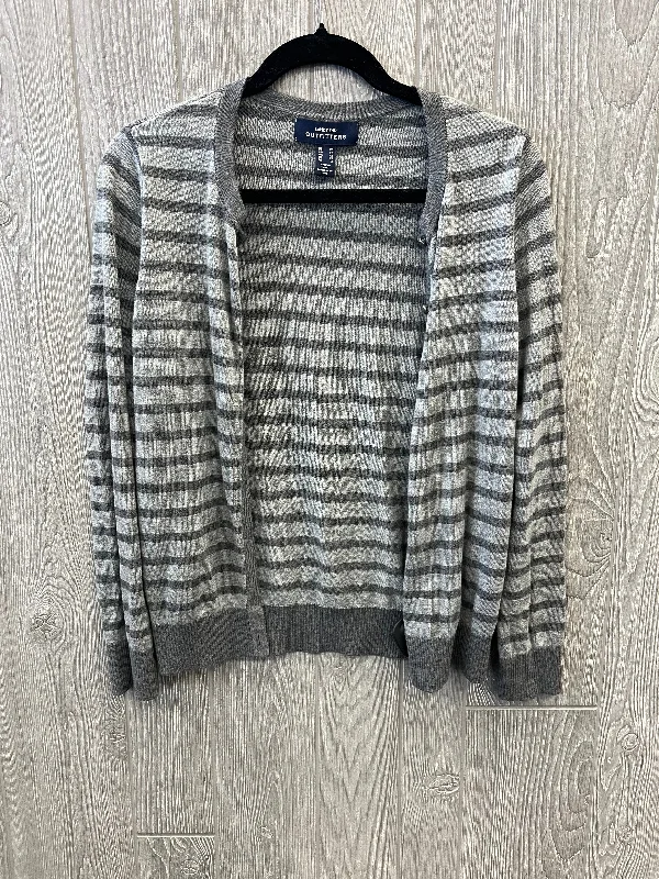 Cardigan By Lands End In Grey, Size: Xs