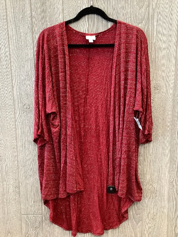 Cardigan By Lularoe In Red, Size: S