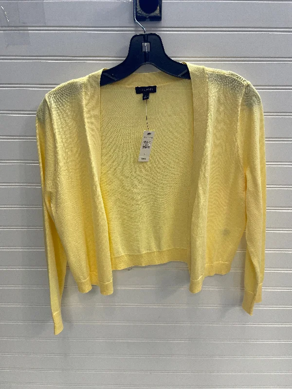 Cardigan By Talbots In Yellow, Size: S