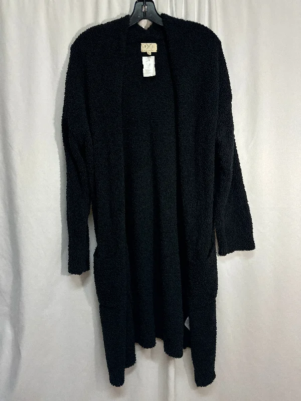 Cardigan By Thread And Supply In Black, Size: L