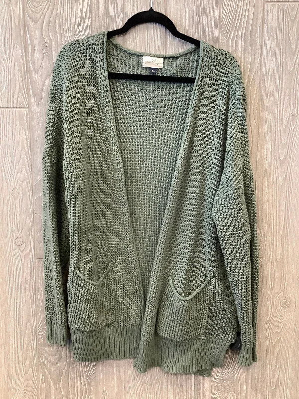 Cardigan By Universal Thread In Green, Size: Xl