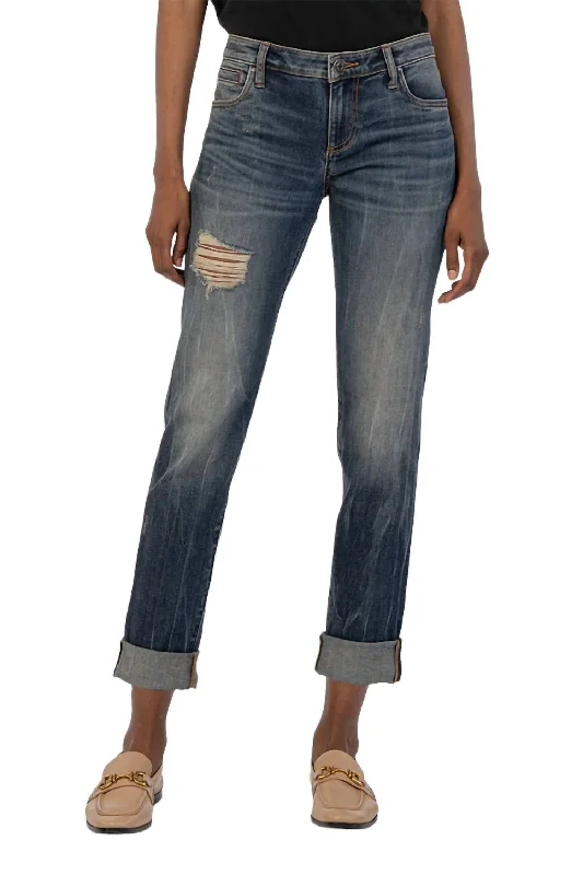 Catherine Boyfriend Jeans In Blue