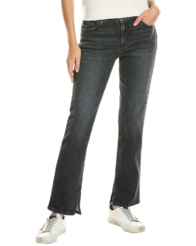 HUDSON Jeans Nico Black Star Straight Ankle Jean