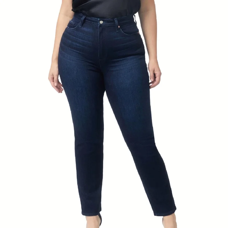 Knockout Ultra High Rise Straight Leg Jean In Solstice