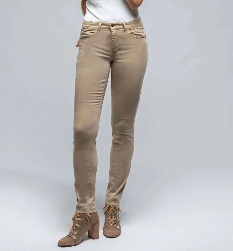 Mac Dream Skinny Jeans In Stone