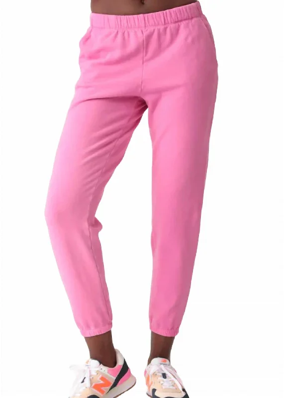 Siesta Sweatpant In Malibu Pink