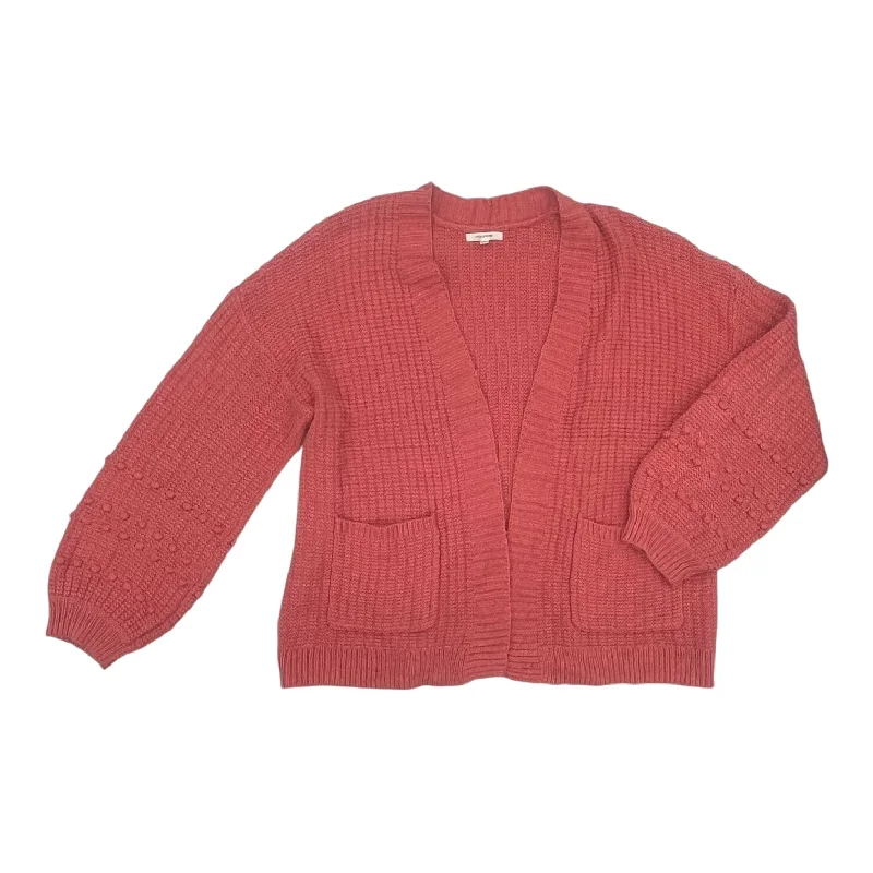 Sweater Cardigan By Maurices In Pink, Size:Xl