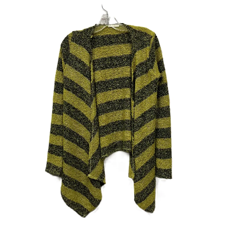 Sweater Cardigan By Mystree In Green, Size: M