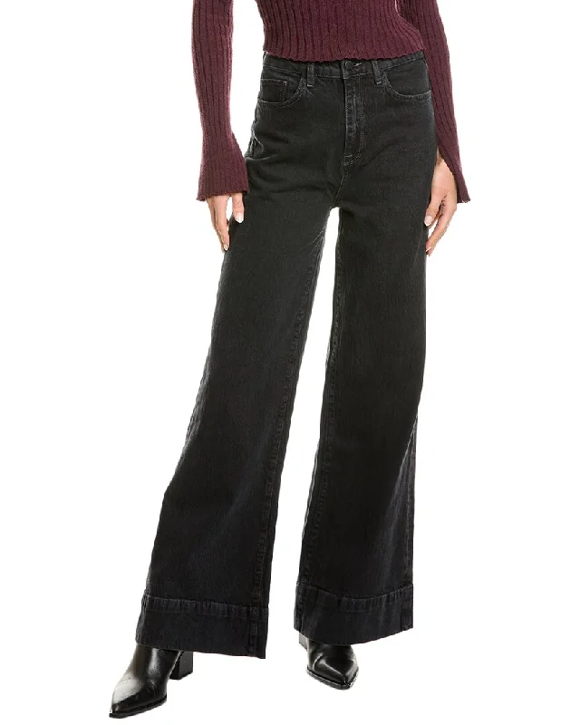 Triarchy Ms. Onassis V High-Rise Loved Black Wide Leg Jean